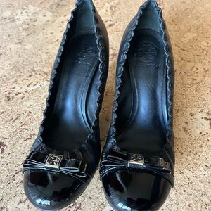 Tory Burch Black Heels